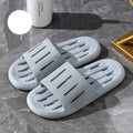 Summer Home Slippers With Hollow Sole Design Non-slip Floor Bathroom Slipper For Women Men's House Shoes - Chilazexpress Ltd