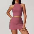 Tight Back Yoga Suit Outer Wear Casual Fitness Running Sports Skirt - Chilazexpress Ltd