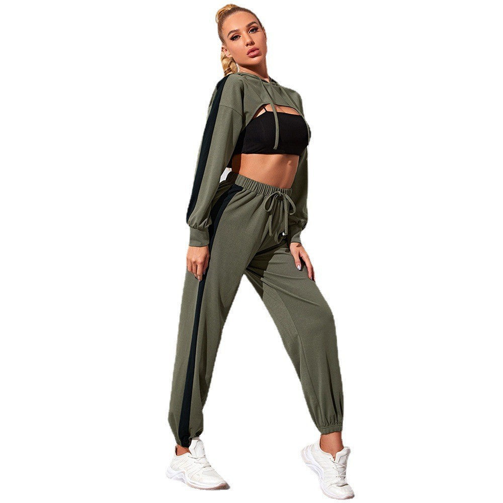 Fashion Loose Casual Sports Fitness Yoga Wear Suit - Chilazexpress Ltd