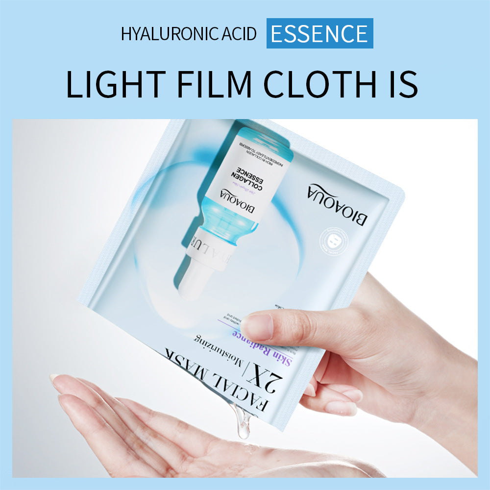 Collagen Face Mask Moisturizing Firming Face Sheet Mask Hyaluronic Acid Facial Masks Beauty Skin Care Gel Skin Care - Chilazexpress Ltd