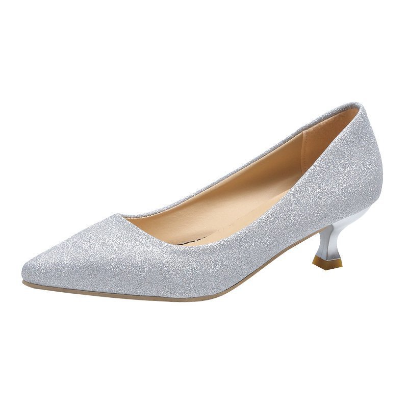 Fashion Low-cut Pointed Heel Shoes For Women - Chilazexpress Ltd