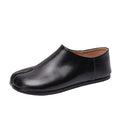 Vegetable Tanned Sheepskin Split Toe Shoes For Women - Chilazexpress Ltd