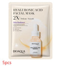 Collagen Face Mask Moisturizing Firming Face Sheet Mask Hyaluronic Acid Facial Masks Beauty Skin Care Gel Skin Care - Chilazexpress Ltd