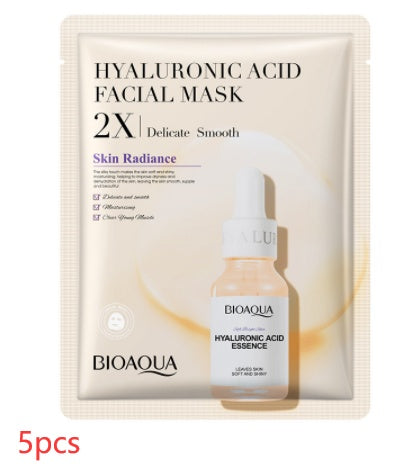 Collagen Face Mask Moisturizing Firming Face Sheet Mask Hyaluronic Acid Facial Masks Beauty Skin Care Gel Skin Care - Chilazexpress Ltd