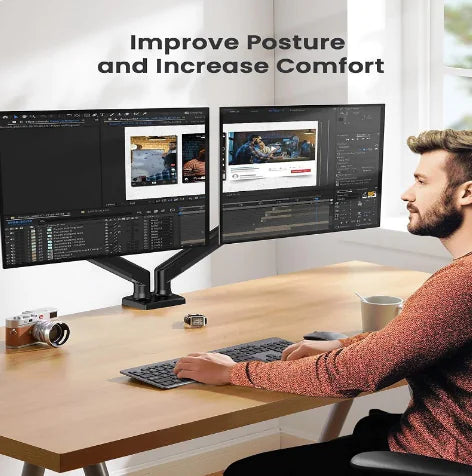 32-Inch Dual-Screen Monitor Stand - Chilazexpress Ltd