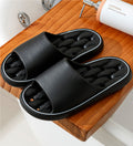 Non-slip Design Bathroom Slippers Home Summer Thick Sole Floor Bedroom House Shoes For Women Men - Chilazexpress Ltd