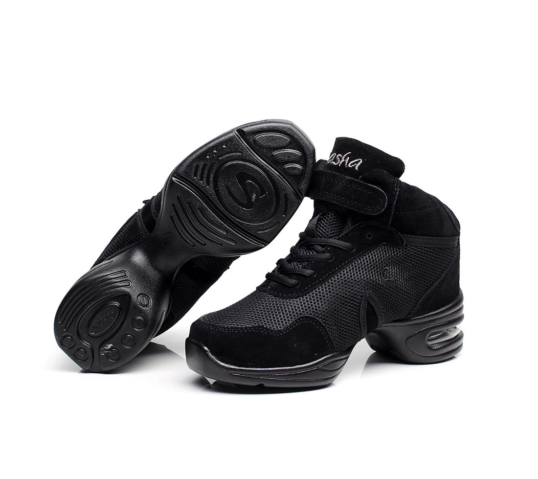 Mesh Dance Shoes For Women Square Dance Shoes Soft-soled Samba And Jazz Shoes - Chilazexpress Ltd