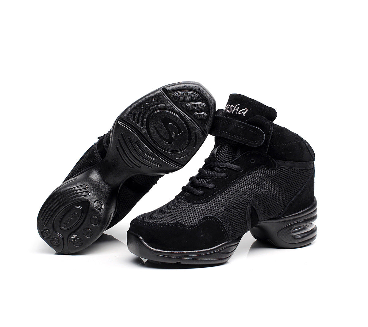 Mesh Dance Shoes For Women Square Dance Shoes Soft-soled Samba And Jazz Shoes - Chilazexpress Ltd