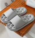 Non-slip Design Bathroom Slippers Home Summer Thick Sole Floor Bedroom House Shoes For Women Men - Chilazexpress Ltd