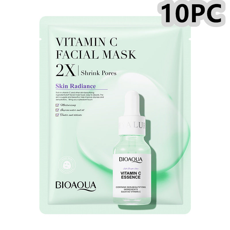 Collagen Face Mask Moisturizing Firming Face Sheet Mask Hyaluronic Acid Facial Masks Beauty Skin Care Gel Skin Care - Chilazexpress Ltd