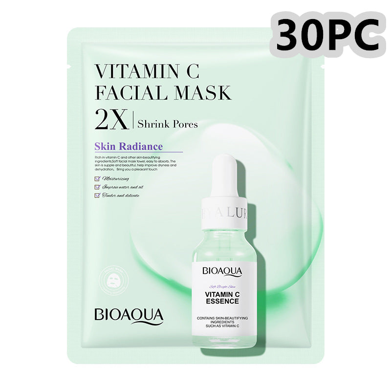 Collagen Face Mask Moisturizing Firming Face Sheet Mask Hyaluronic Acid Facial Masks Beauty Skin Care Gel Skin Care - Chilazexpress Ltd