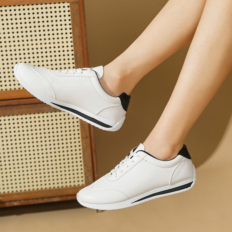 Autumn Casual Sports Trendy White Shoes For Women - Chilazexpress Ltd