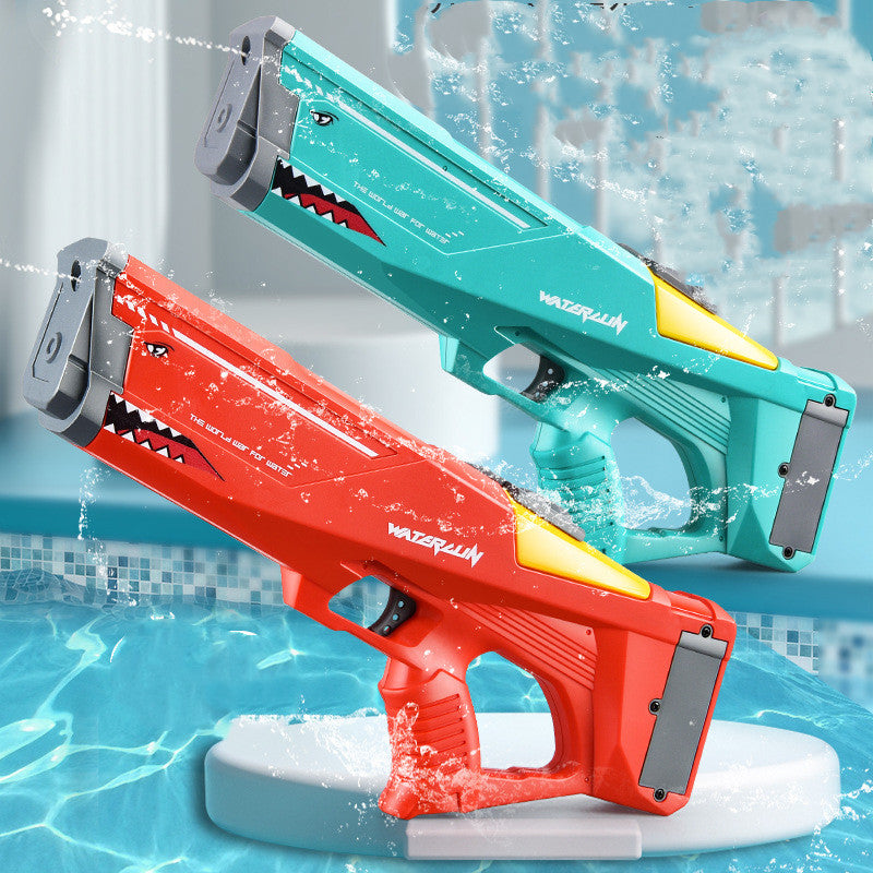 Automatic Electric Water Gun Toys Shark High Pressure Outdoor Summer Beach Toy Kids Water Fight Pool Party Water Toy - Chilazexpress Ltd
