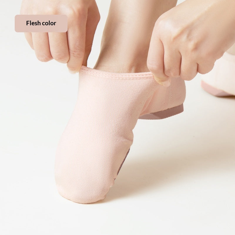 Elastic Fabric Jazz Shoes For Women - Chilazexpress Ltd