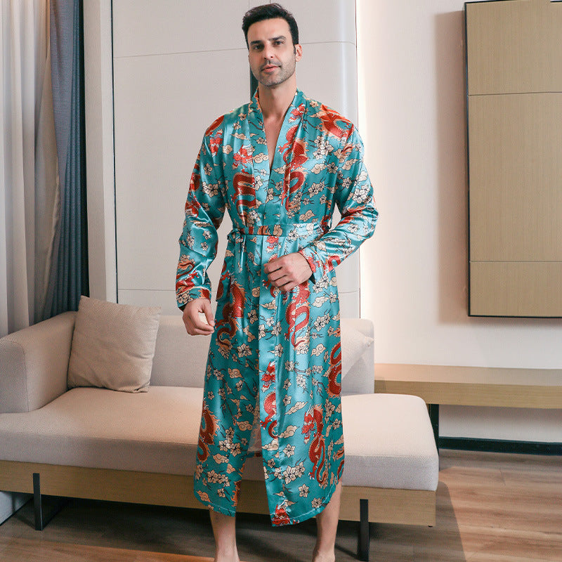 Light Ice-Silk Men's Loungewear