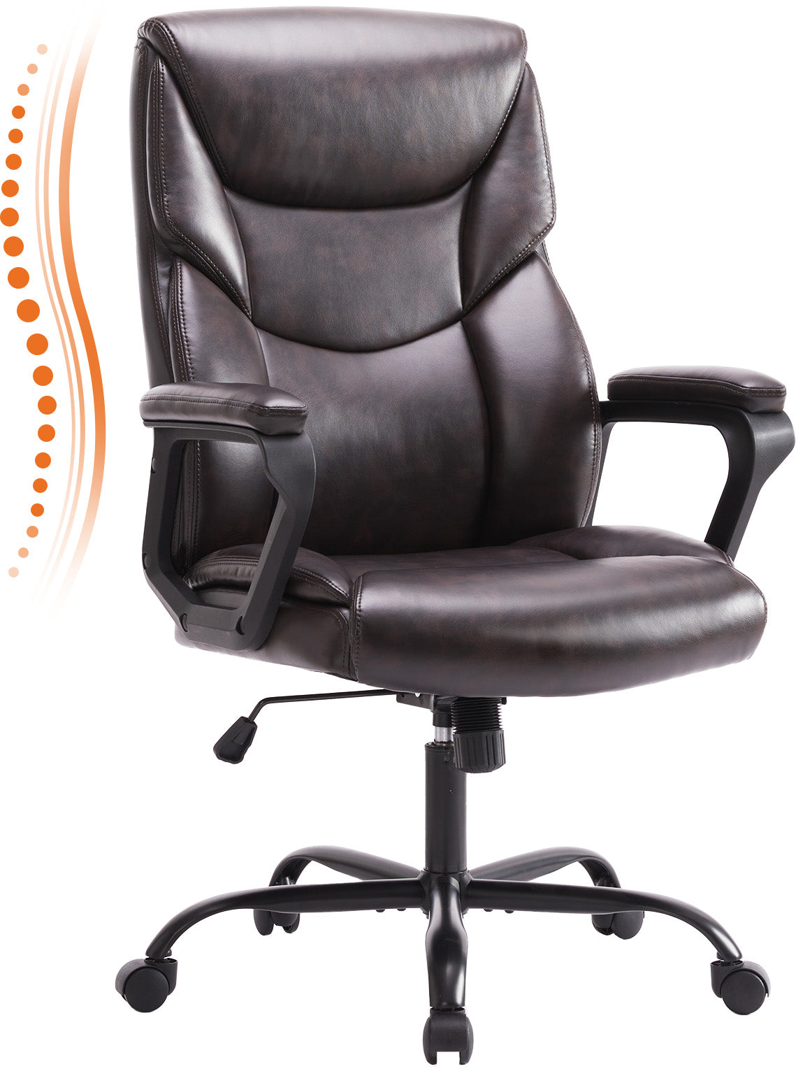 PU Leather Office Chair - Chilazexpress Ltd