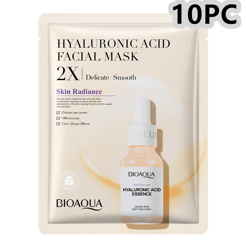 Collagen Face Mask Moisturizing Firming Face Sheet Mask Hyaluronic Acid Facial Masks Beauty Skin Care Gel Skin Care - Chilazexpress Ltd