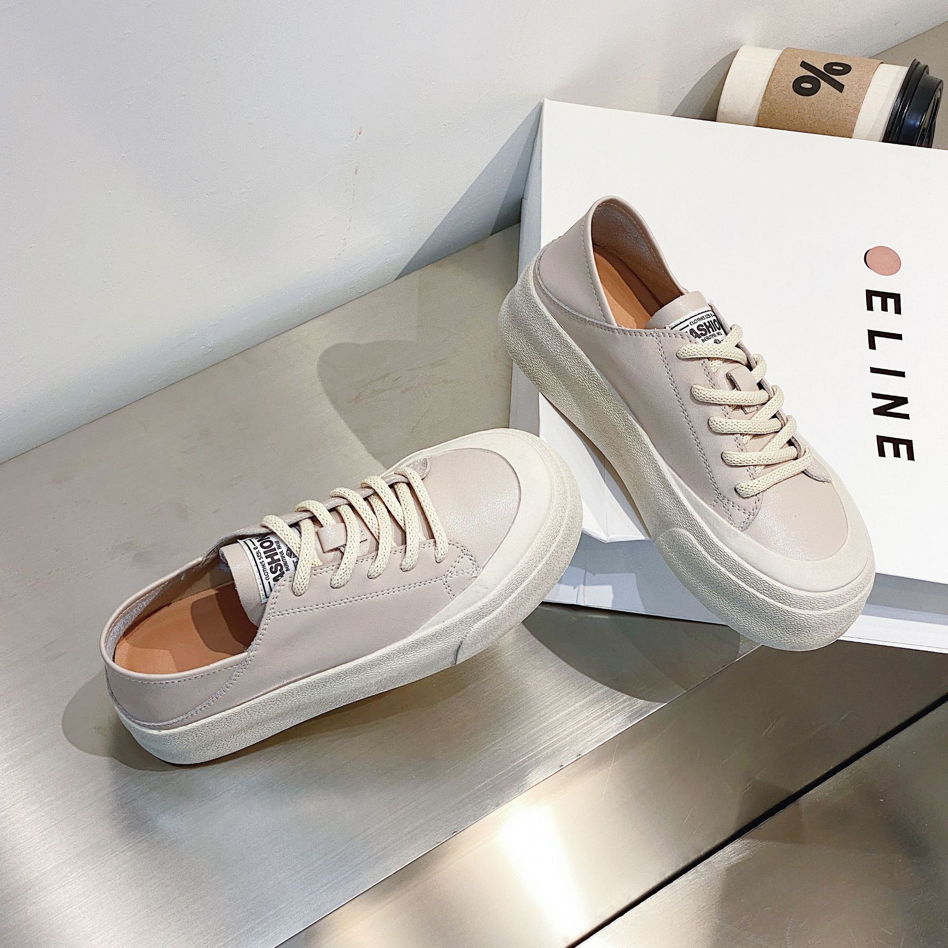 Thick-soled Flats Shoes Women Fashion Casual Soft Cozy Shoes For Students - Chilazexpress Ltd
