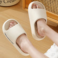 Summer Rhombus Slipper Indoor House Shoes For Men Women Couples Solid Color Non-slip Bathroom Slippers - Chilazexpress Ltd