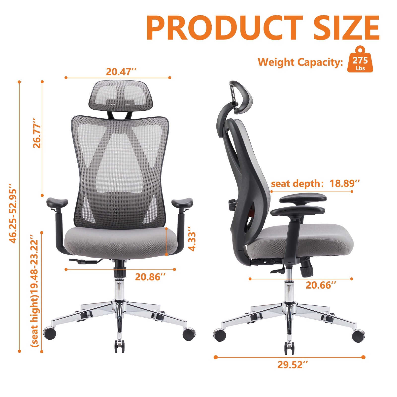 Ergonomic Office Chair - Chilazexpress Ltd