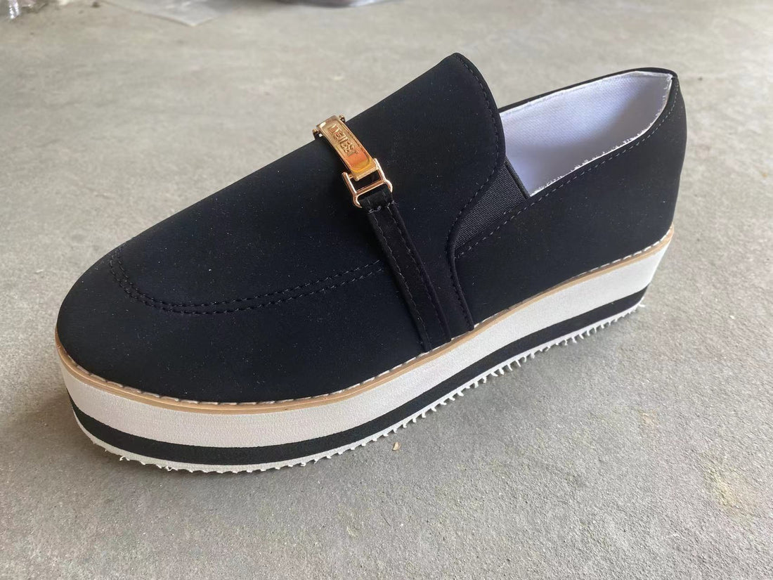 Slip On Flat Sneakers For Women Platform Shoes - Chilazexpress Ltd