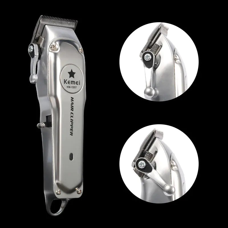 Kemei Rechargeable Electric Hair Clipper for Men - Chilazexpress Ltd