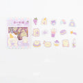 Cute Cartoon Animal & Fruit PVC Sticker Pack (45 pcs) - Chilazexpress Ltd