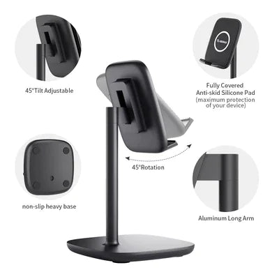 Black Universal Tablet Stand Desktop Holder - Chilazexpress Ltd