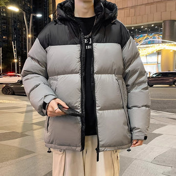 Thickened Insulated Loose-Fit Men's Winter Coat