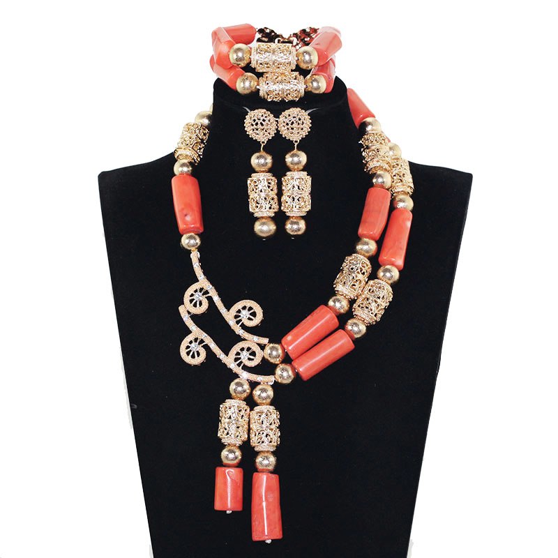 Coral Beaded Necklace for Women in Lekki - Jewellery, Classic Design Bead  Bead | Jiji.ng