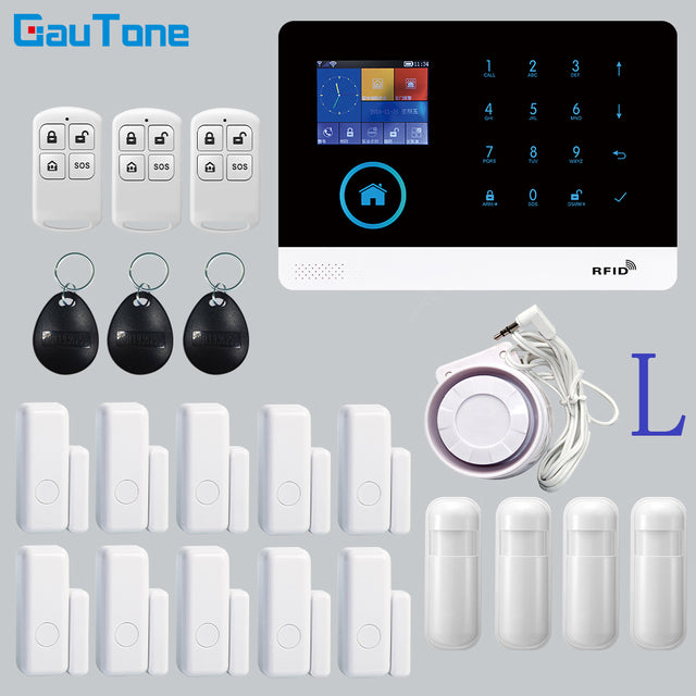 Remote Control Alarm Panel Wireless Home Security Alarm System
