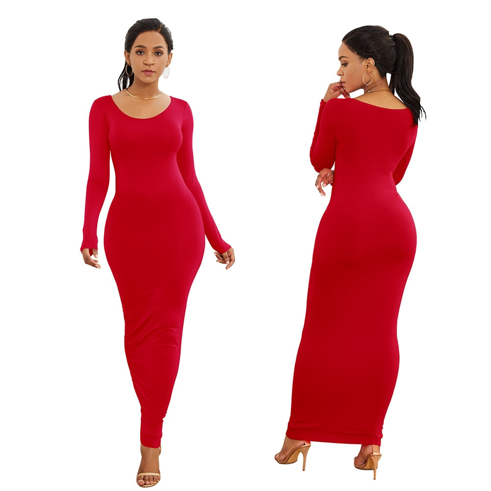 HOT SALES!!! Spring Autumn Sexy evening party dress