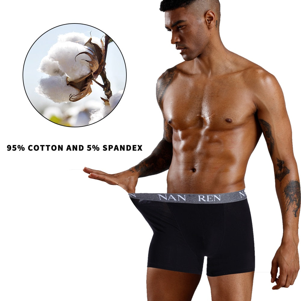 Male Sexy 3D Pouch Boxer Shorts Underpants