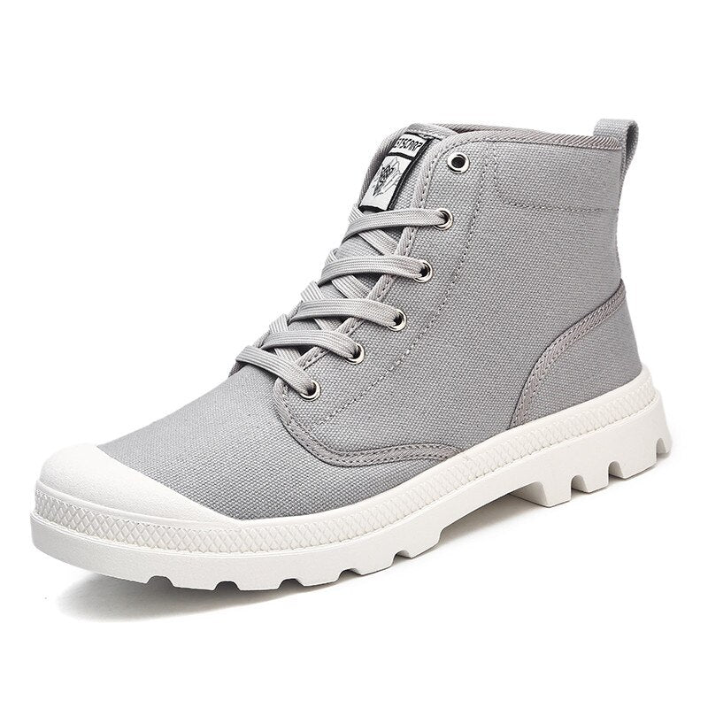 Men's High-top Military Ankle Boots Shoes