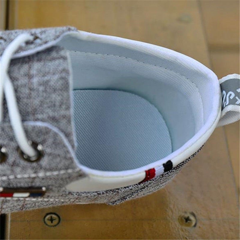 Men's casual breathable sweat-absorbent casual canvas shoes
