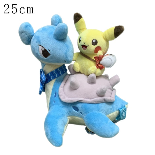 Pokemon Plush Toy Pikachu Stuffed Eevee Charmander Squirtle Charizard Blastoise Bulbasaur Anime Figure Doll Baby Christmas Gift