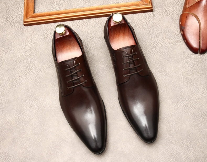 New Arrivals Men Genuine Leather Shoe