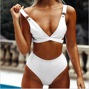 White Bra Slim Top Women Summer Sexy Beach Cropped Pants