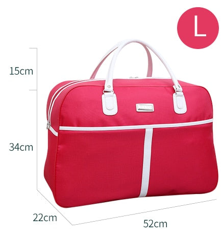 Women Large Capacity Waterproof Travel Handbag