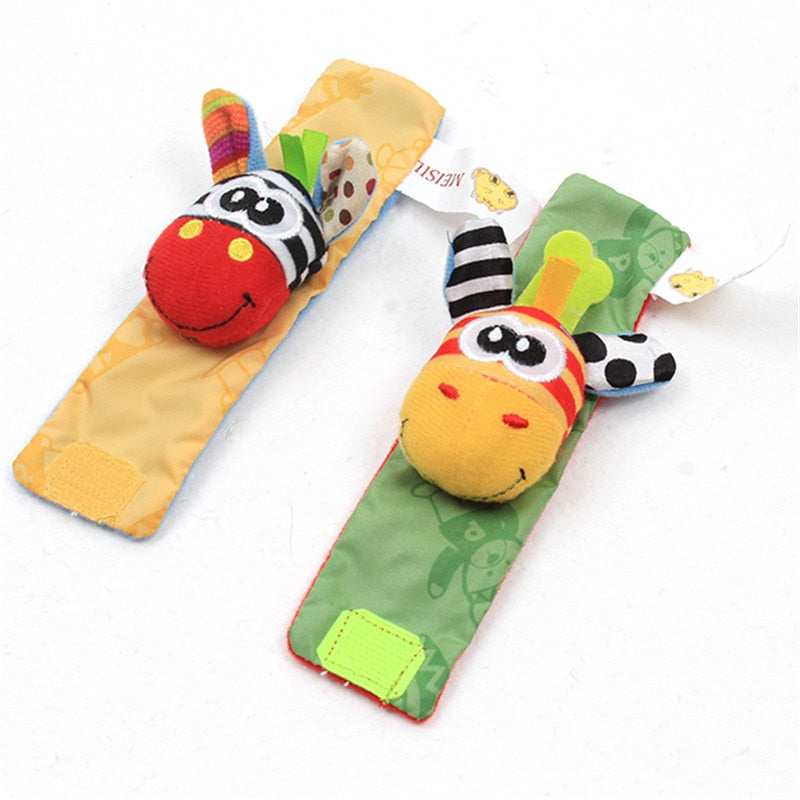 Baby Toys 0-12 Months Cute Stuffed Animals Baby Rattle Socks