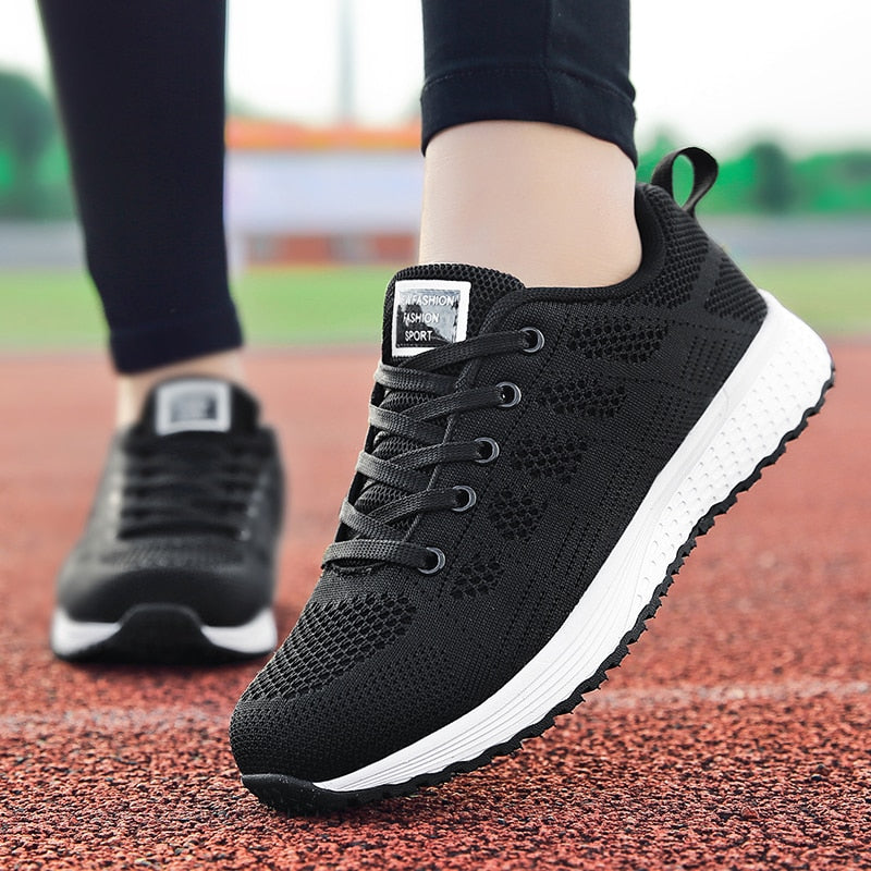 Women's Casual Breathable Walking Sneakers Shoes