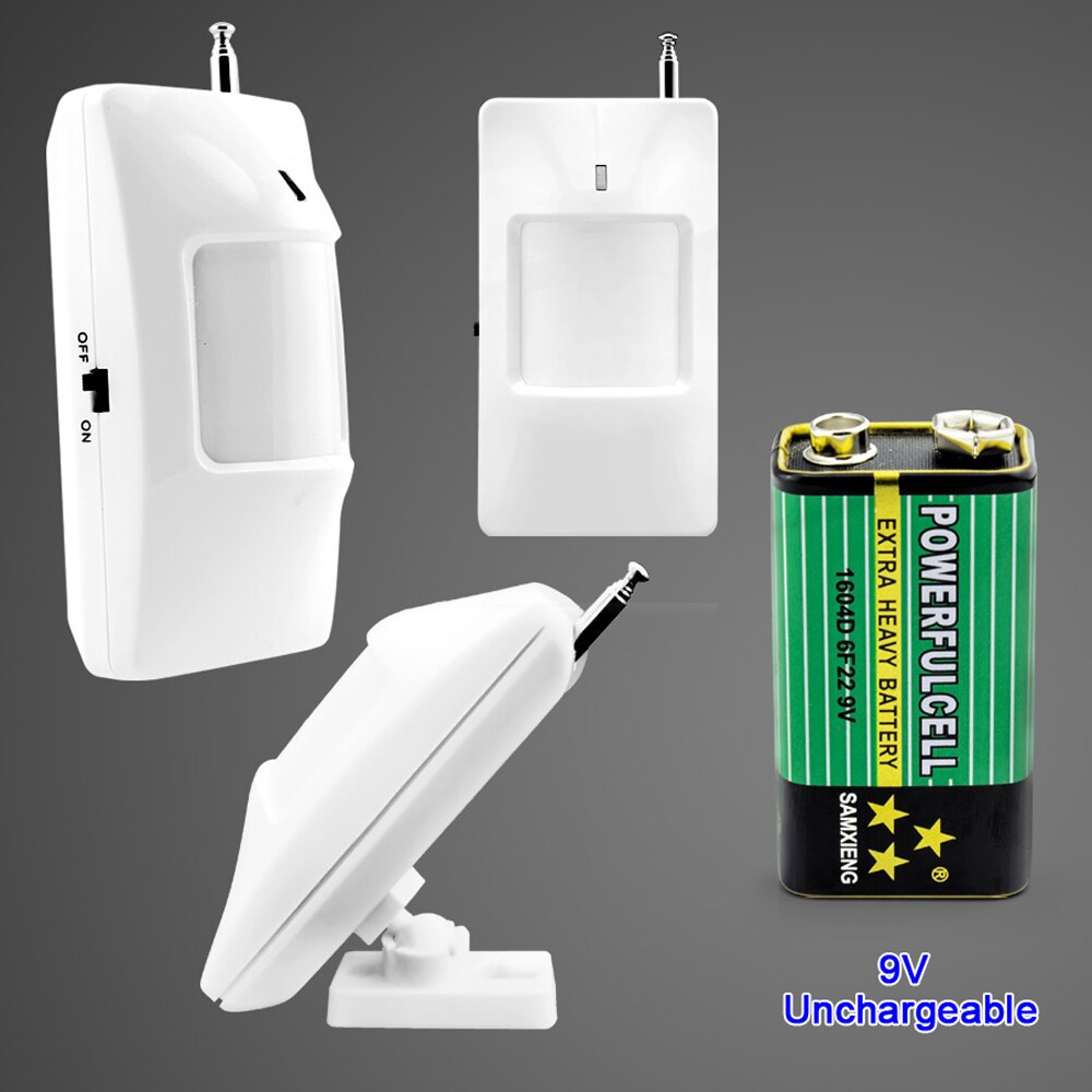 Home security 6 wireless zone and 4 wire zone Alarm system