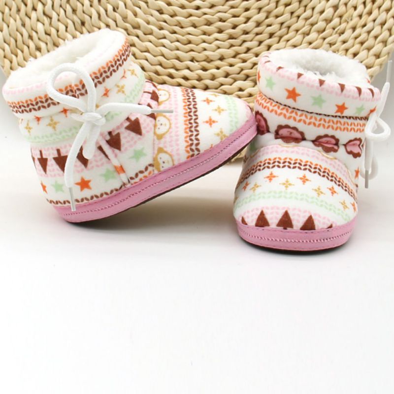 Spring Warm Cute Baby Boots 6-12M