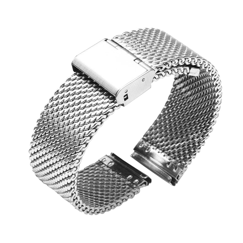 18mm 20mm 22mm 24mm Universal Milanese Watchband Bracelet