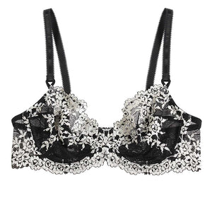 Embroidered Summer Breathable Bra