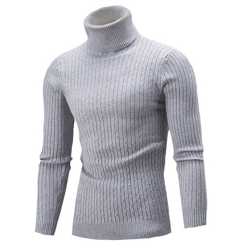 Men's Winter High-Quality Turtleneck Sweater