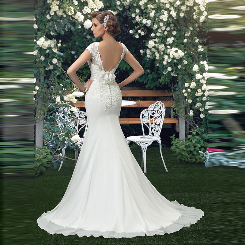 Elegant Mermaid Wedding Dress