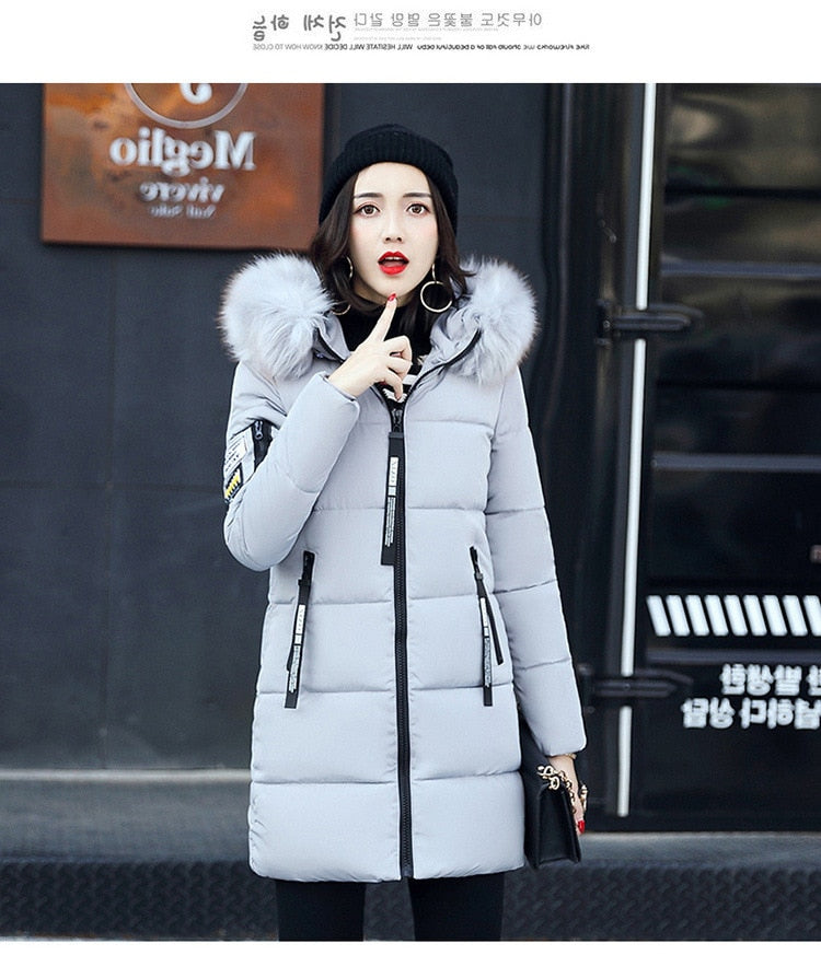 Casual Fur Hooded Jackets