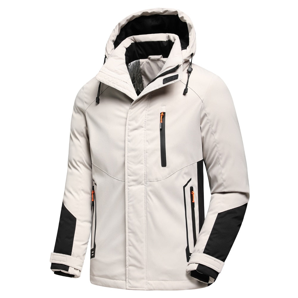 Men 2022 Winter Thick Warm Windproof jacket