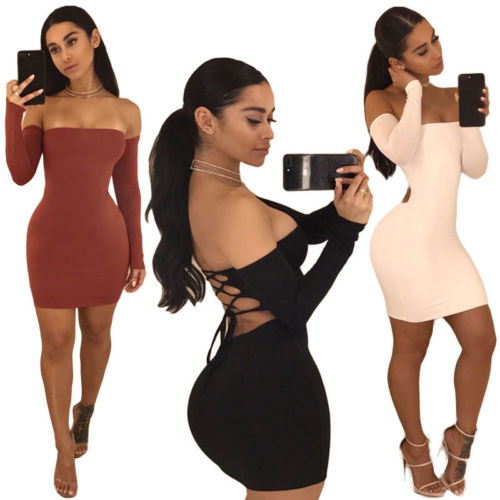 Sexy Hollow Out Bodycon Dress for Women Summer Autumn Night Club Wear Mesh  Sheer Long Sleeve Mini Dresses Streetwear on OnBuy